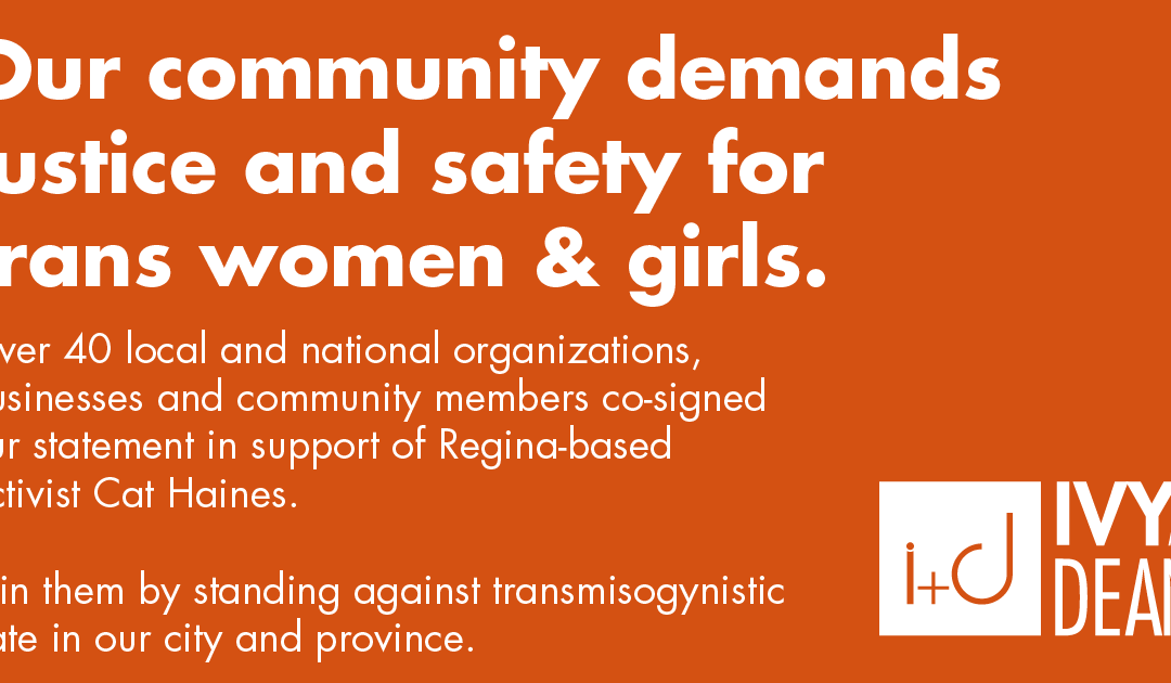 Our community demands justice and safety for trans women & girls